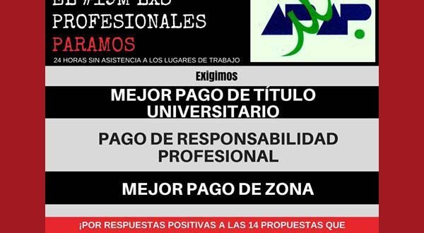 apuap paro may19 afiche