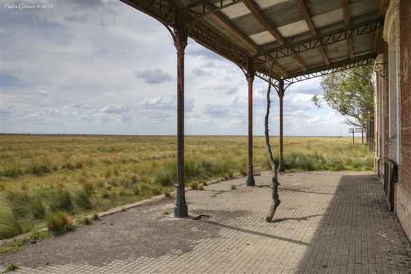 estacion de tren abandonada