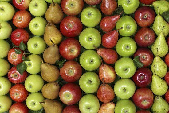 manzanas y peras