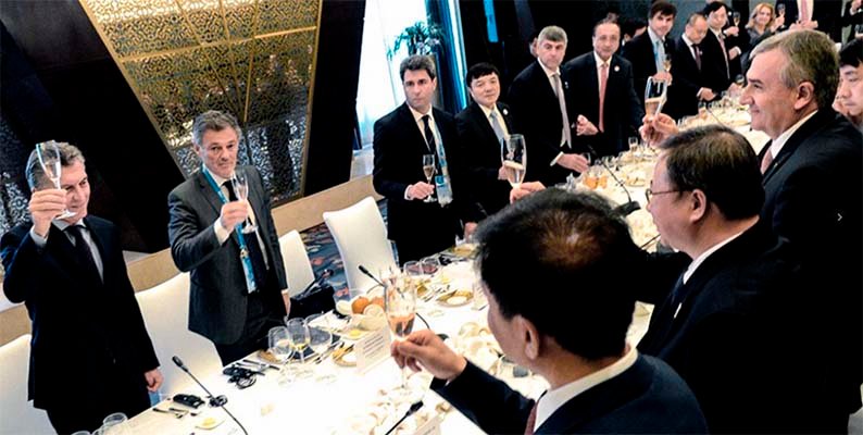 morales macri china telam