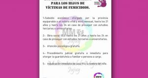multisectorial mujeres afiche subsidio
