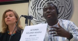 onu Setondji Roland Adjovi Elina Steinerte conferencia BA