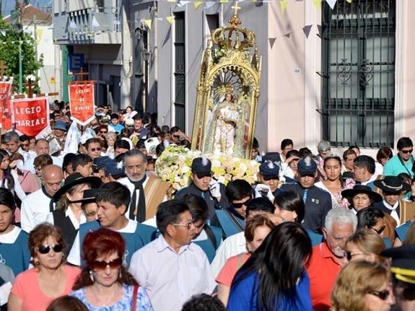 virgen río blanco-procesión