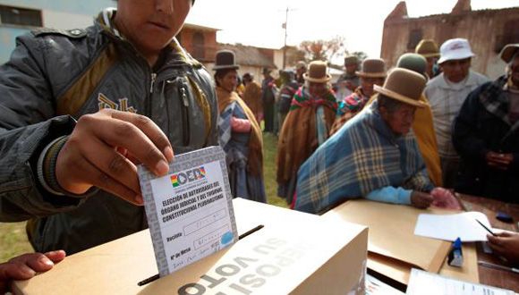 Bolivia elecciones