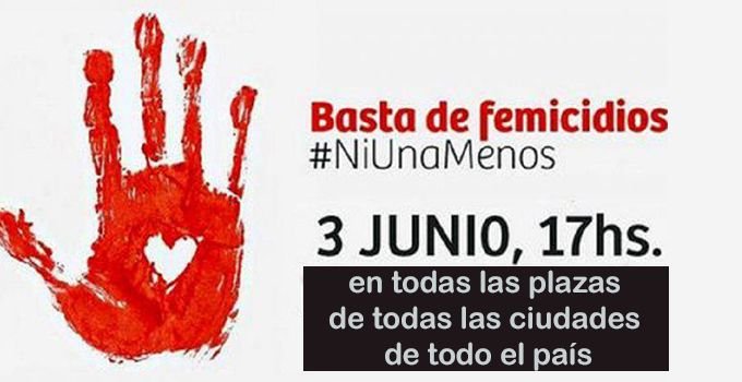 ni una menos marcha 3j