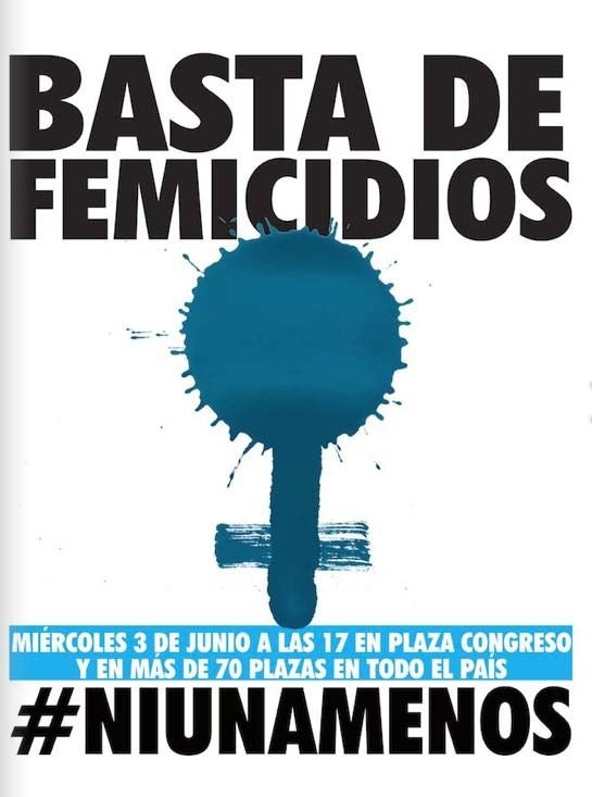 niunamenos afiche azul