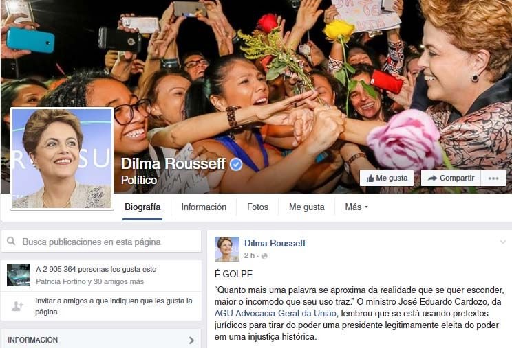 dilma facebook