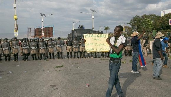 haiti protesta foto EFE