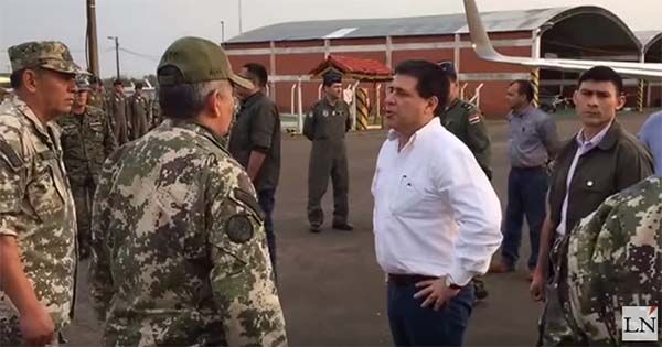 paraguay cartes militares