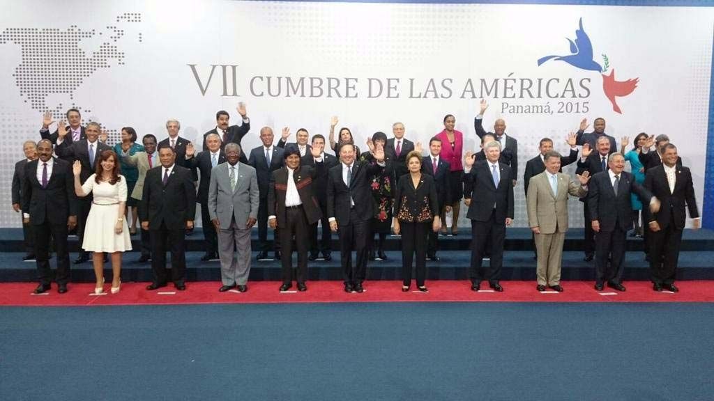 cumbre americas 2015 presidentes