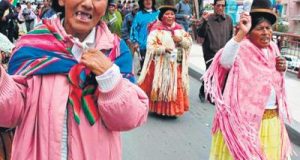 bolivia marcha mujeres aborto