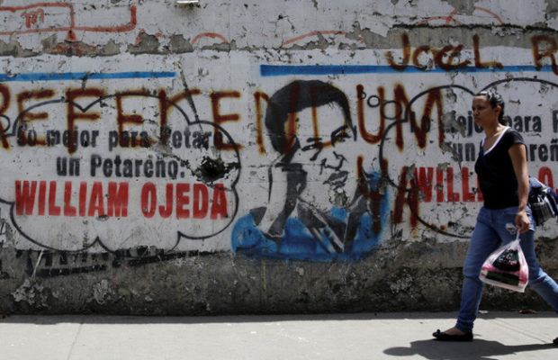 venezuela grafiti referendum