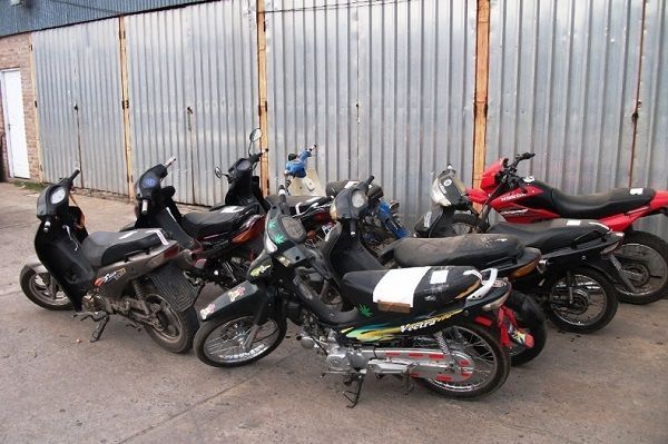 motos secuestradas marzo